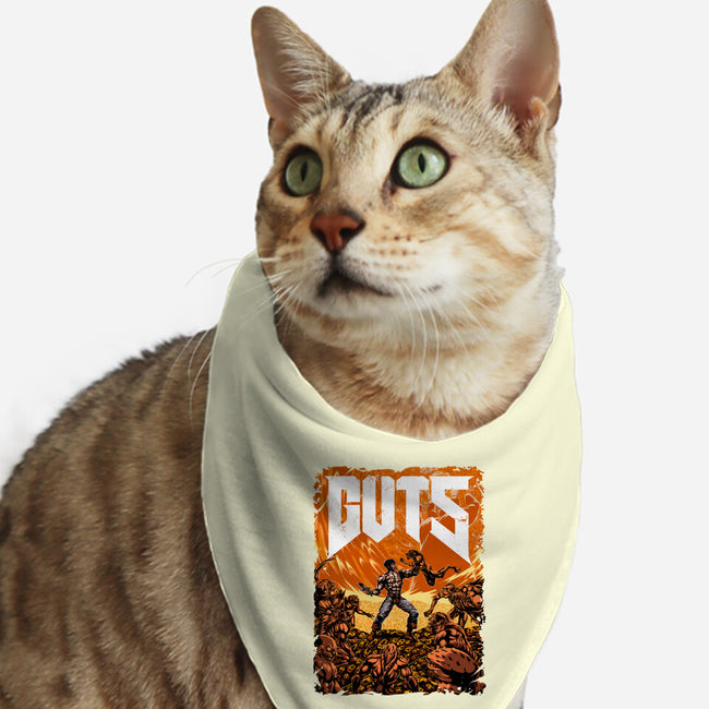 Guts Of Doom-Cat-Bandana-Pet Collar-manoystee