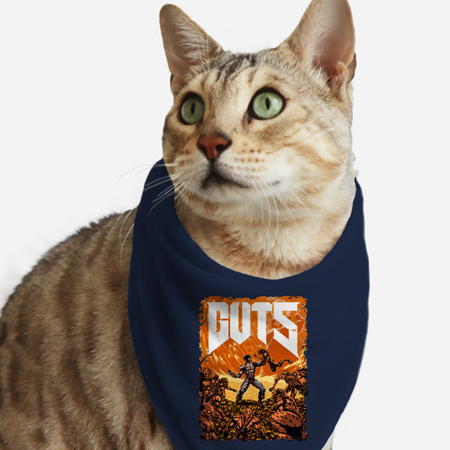 Guts Of Doom-Cat-Bandana-Pet Collar-manoystee