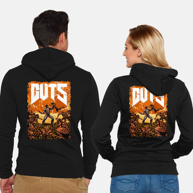 Guts Of Doom-Unisex-Zip-Up-Sweatshirt-manoystee