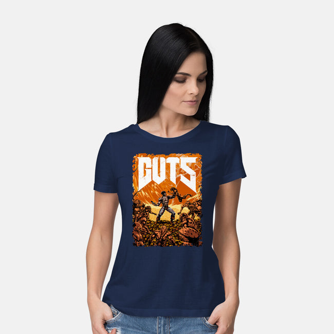 Guts Of Doom-Womens-Basic-Tee-manoystee