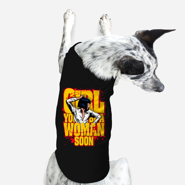 Pulp Girl-Dog-Basic-Pet Tank-CappO