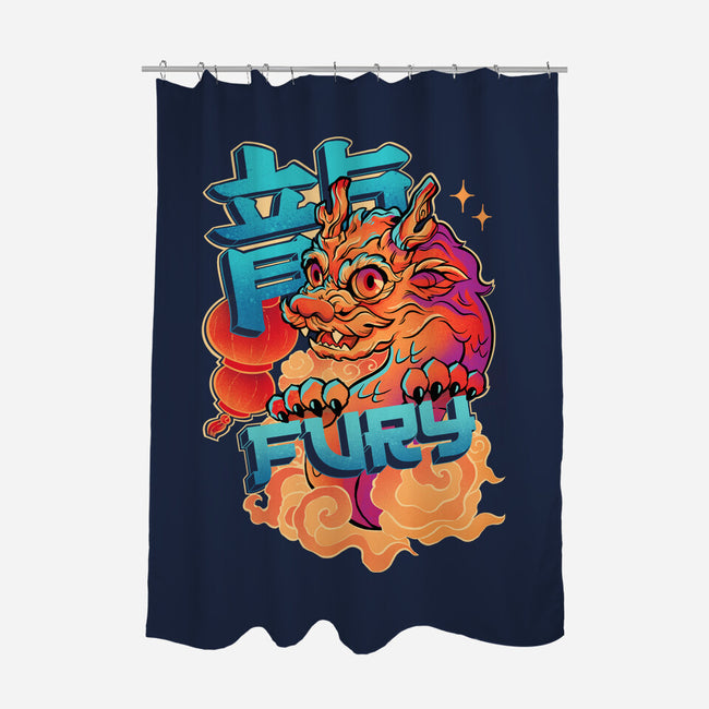 Dragon Fury-None-Polyester-Shower Curtain-ricolaa