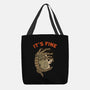 It's Fine-None-Basic Tote-Bag-Melonseta