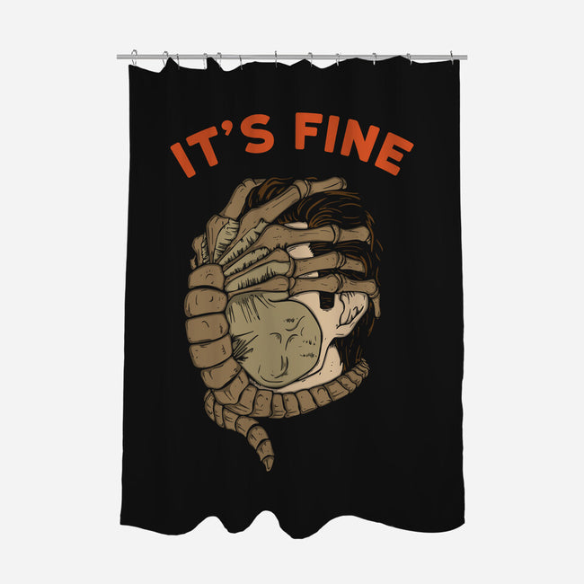 It's Fine-None-Polyester-Shower Curtain-Melonseta