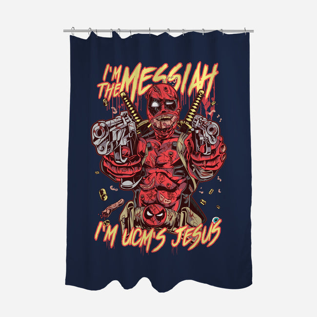 I'm UCM's Jesus-None-Polyester-Shower Curtain-Nihon Bunka