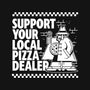 Support Your Local Pizza Dealer-Womens-Fitted-Tee-demonigote