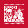 Support Your Local Pizza Dealer-None-Adjustable Tote-Bag-demonigote