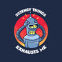 Sciency Things Exhausts Me-Womens-Fitted-Tee-grevalra