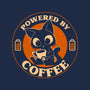 Powered By Coffee Cat-Youth-Basic-Tee-worlddominationforcats