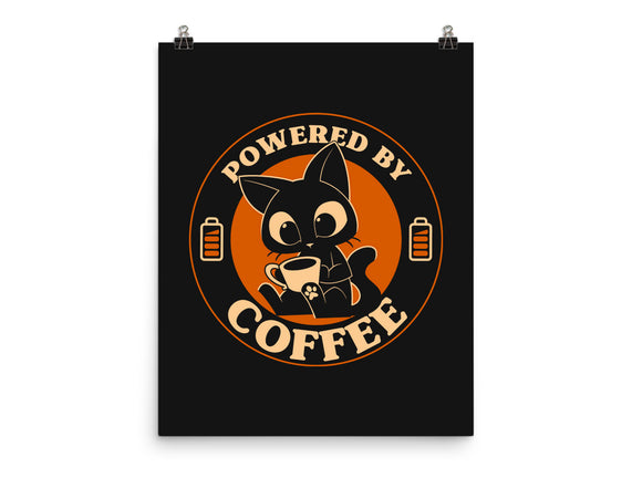 Powered By Coffee Cat