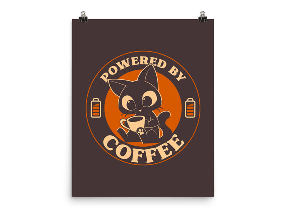 Powered By Coffee Cat