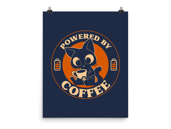 Powered By Coffee Cat