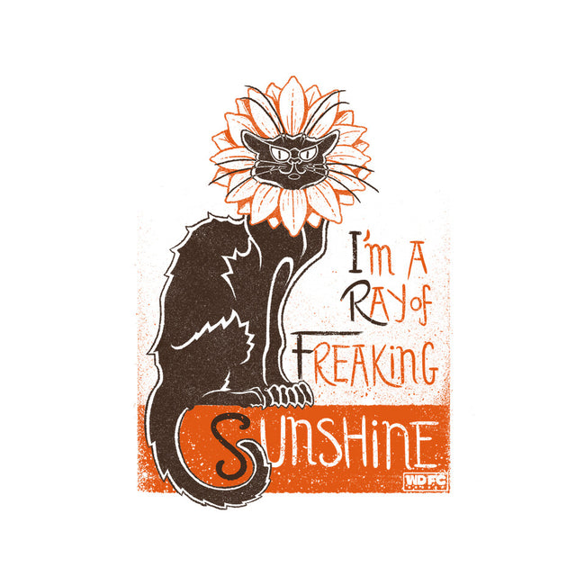 Ray Of Freaking Sunshine Cats-Baby-Basic-Tee-worlddominationforcats