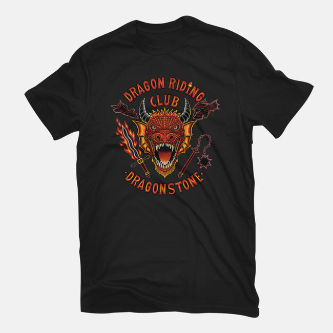 Dragon Riding Club-Mens-Basic-Tee-rmatix