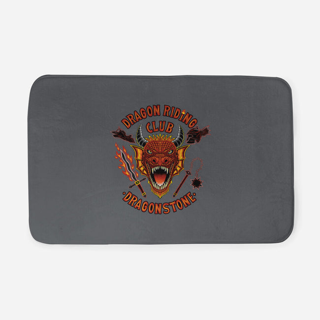 Dragon Riding Club-None-Memory Foam-Bath Mat-rmatix