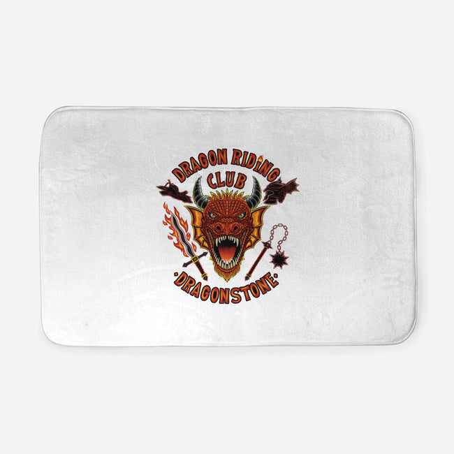 Dragon Riding Club-None-Memory Foam-Bath Mat-rmatix