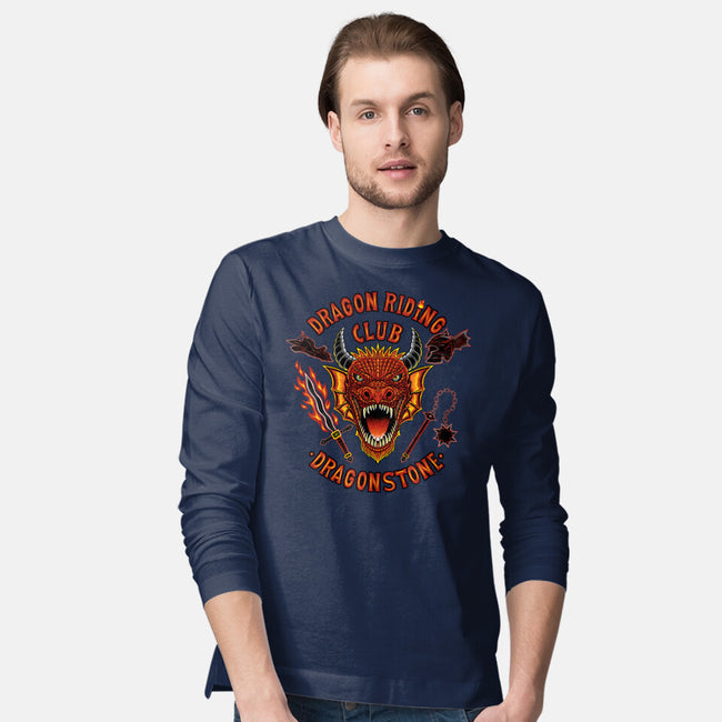 Dragon Riding Club-Mens-Long Sleeved-Tee-rmatix