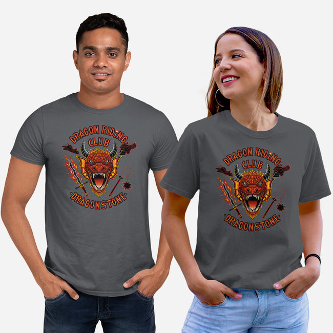 Dragon Riding Club-Unisex-Basic-Tee-rmatix