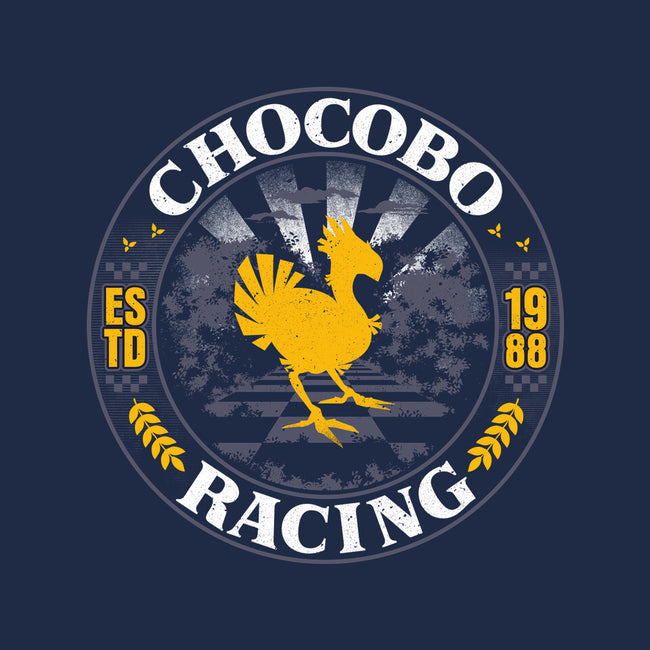 Chocobo Racing-Mens-Long Sleeved-Tee-rocketman_art