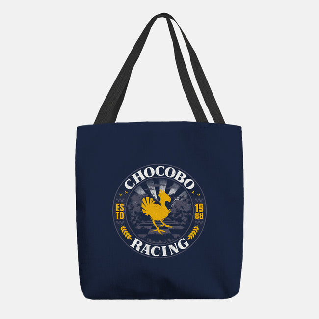 Chocobo Racing-None-Basic Tote-Bag-rocketman_art