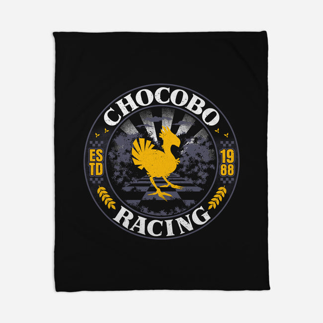 Chocobo Racing-None-Fleece-Blanket-rocketman_art