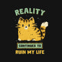 Reality Continues To Ruin My Life-Unisex-Basic-Tee-kg07