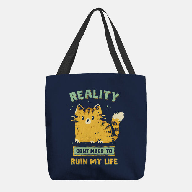 Reality Continues To Ruin My Life-None-Basic Tote-Bag-kg07