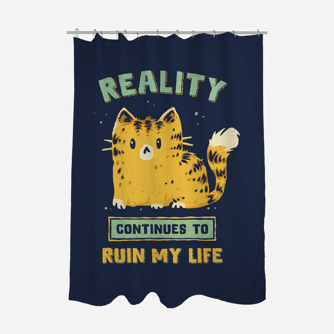 Reality Continues To Ruin My Life-None-Polyester-Shower Curtain-kg07