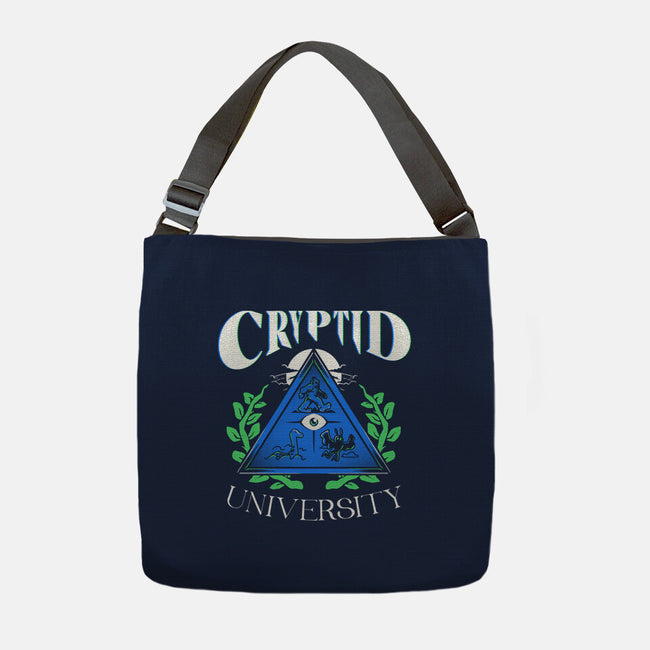 Cryptid University-None-Adjustable Tote-Bag-estudiofitas