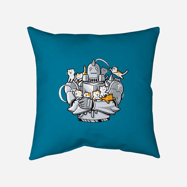 Purrmetal Alchemist-None-Removable Cover w Insert-Throw Pillow-naomori