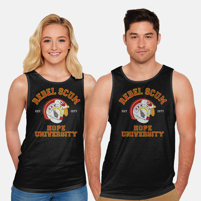 Rebel University-Unisex-Basic-Tank-sebasebi