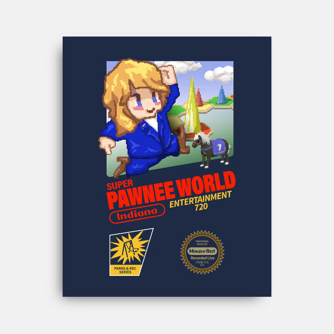 Super Pawnee World-None-Stretched-Canvas-ACraigL