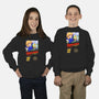 Super Pawnee World-Youth-Crew Neck-Sweatshirt-ACraigL