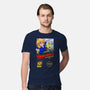 Super Pawnee World-Mens-Premium-Tee-ACraigL