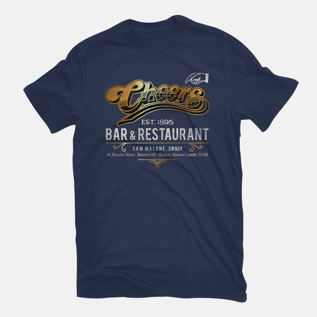 Sam's Bar-Mens-Basic-Tee-AlemaArt