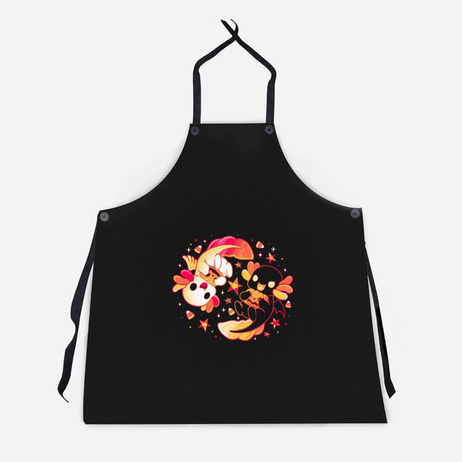 Halloween A-lotl-Unisex-Kitchen-Apron-Vallina84