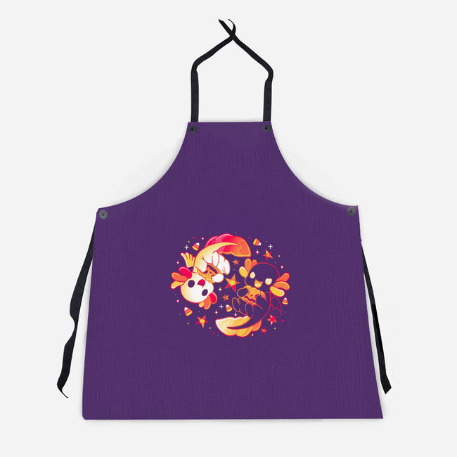 Halloween A-lotl-Unisex-Kitchen-Apron-Vallina84