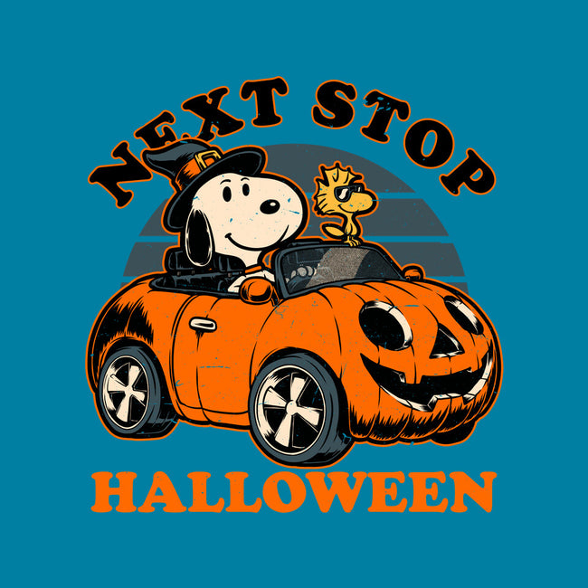 Spooky Beagle Car-Unisex-Basic-Tee-Studio Mootant