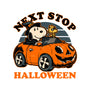 Spooky Beagle Car-Mens-Basic-Tee-Studio Mootant