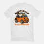 Spooky Beagle Car-Youth-Basic-Tee-Studio Mootant