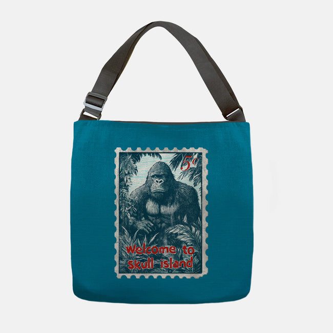 Welcome To Skull Island-None-Adjustable Tote-Bag-kharmazero