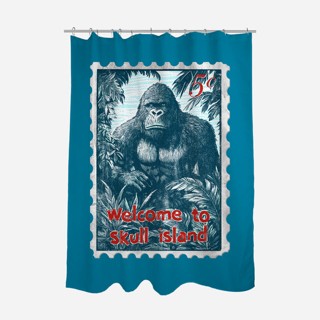 Welcome To Skull Island-None-Polyester-Shower Curtain-kharmazero