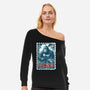 Welcome To Skull Island-Womens-Off Shoulder-Sweatshirt-kharmazero