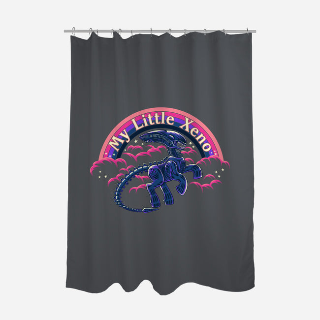 Little Xeno-None-Polyester-Shower Curtain-rmatix