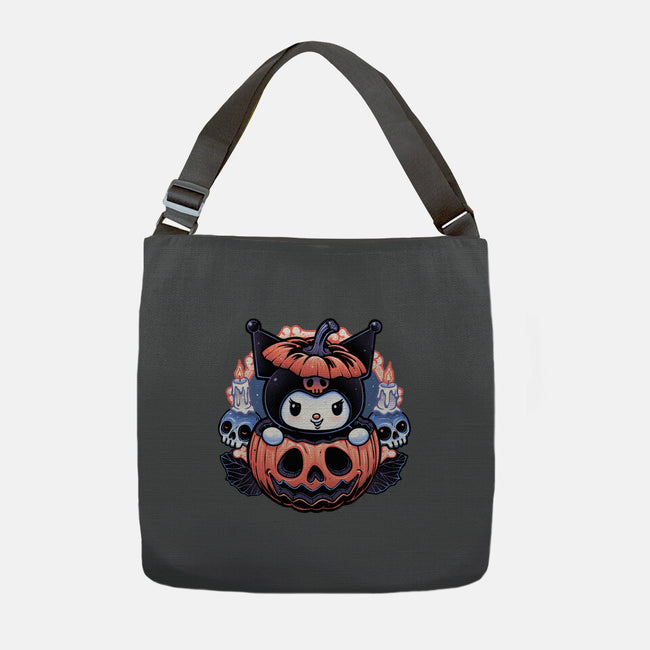 Cute Little Pumpkin-None-Adjustable Tote-Bag-glitchygorilla