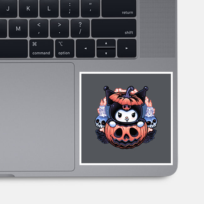 Cute Little Pumpkin-None-Glossy-Sticker-glitchygorilla