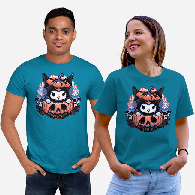 Cute Little Pumpkin-Unisex-Basic-Tee-glitchygorilla