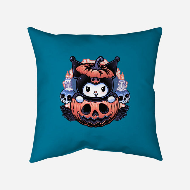 Cute Little Pumpkin-None-Removable Cover w Insert-Throw Pillow-glitchygorilla