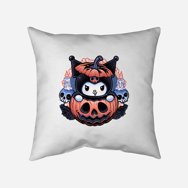 Cute Little Pumpkin-None-Removable Cover w Insert-Throw Pillow-glitchygorilla