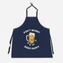 Beery Happy-Unisex-Kitchen-Apron-Melonseta